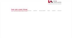 Desktop Screenshot of leelandteam.com